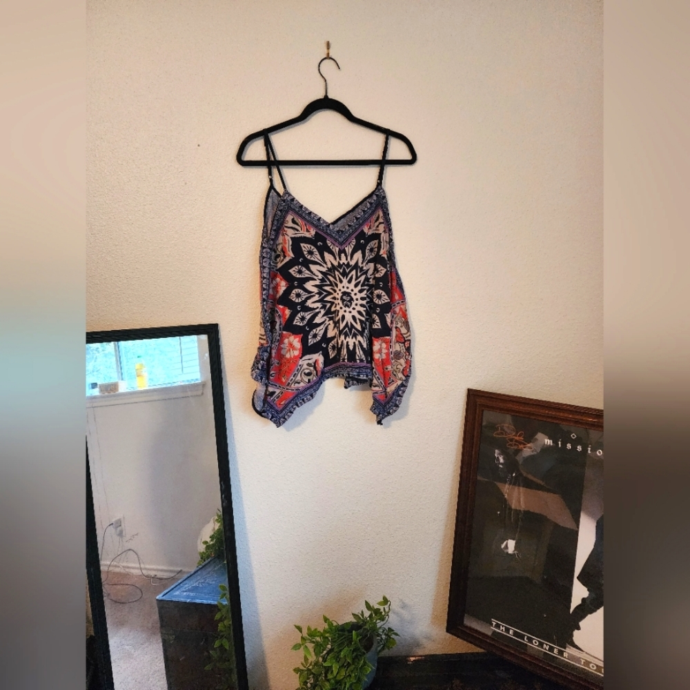 Mandala Flowy Tank Top | Size: L